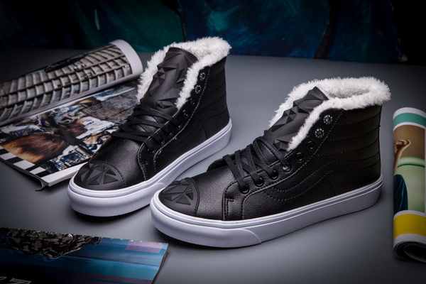 Vans High Top Shoes Women--009